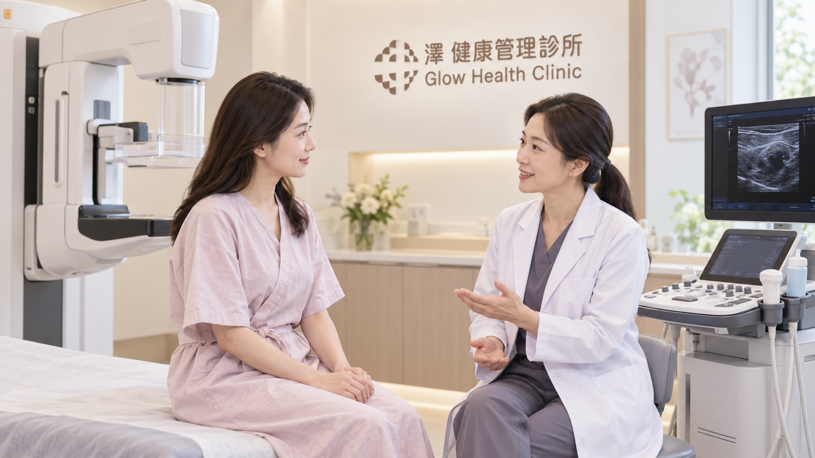 乳房檢查怎麼選？乳房超音波、攝影差異
